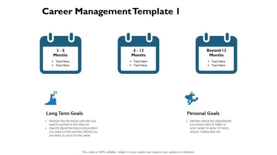 Career Management Goal Ppt PowerPoint Presentation Gallery Infographics Career Management Goal Ppt PowerPoint Presentation Gallery Infographics