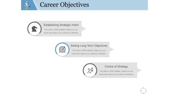 Career Objectives Ppt PowerPoint Presentation Infographics