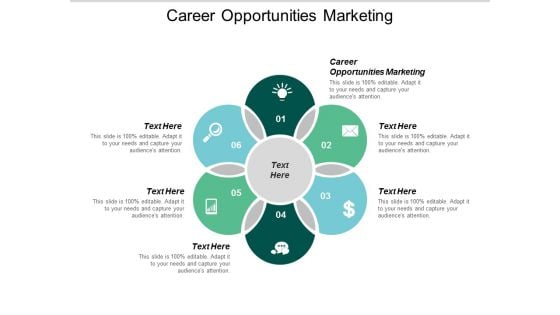 Career Opportunities Marketing Ppt PowerPoint Presentation Layouts Background Cpb