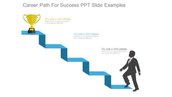 Career Path For Success Ppt Slide Examples
