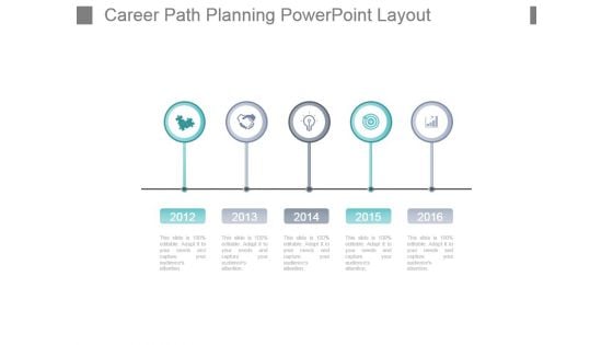 Career Path Planning Powerpoint Layout