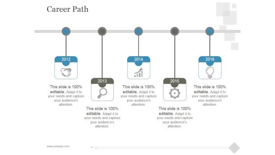 Career Path Ppt PowerPoint Presentation Infographic Template