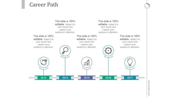 Career Path Ppt PowerPoint Presentation Shapes