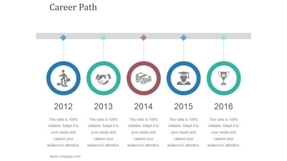 Career Path Template 2 Ppt PowerPoint Presentation Summary