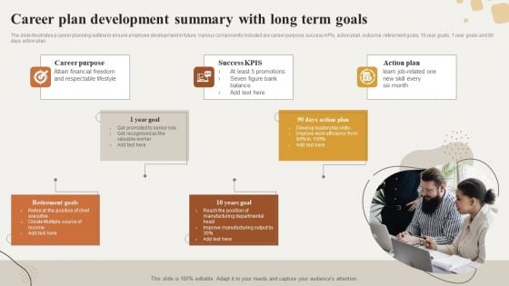Career Plan Development Summary With Long Term Goals Download PDF Career Plan Development Summary With Long Term Goals Download PDF