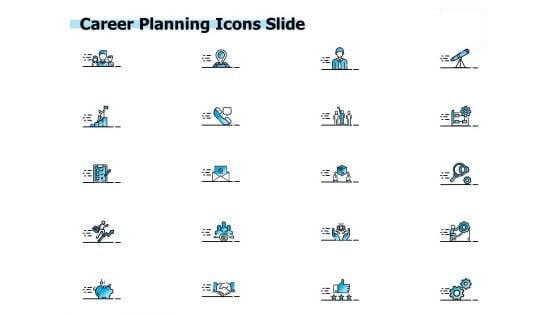 Career Planning Icons Slide Ppt PowerPoint Presentation Styles Icons