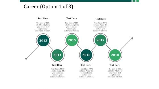 Career Ppt PowerPoint Presentation Ideas Visual Aids