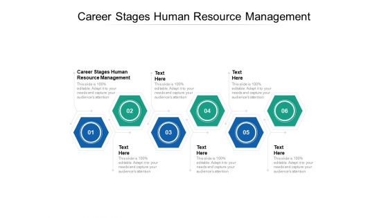 Career Stages Human Resource Management Ppt PowerPoint Presentation Ideas Mockup Cpb