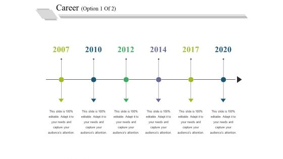 Career Template 1 Ppt PowerPoint Presentation Outline Format Ideas Career Template 1 Ppt PowerPoint Presentation Outline Format Ideas