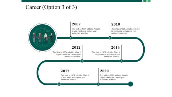 Career Template 1 Ppt PowerPoint Presentation Slides Elements