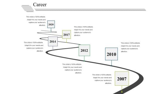 Career Template 2 Ppt PowerPoint Presentation Infographics Display