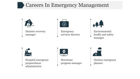 Careers In Emergency Management Ppt PowerPoint Presentation Rules Careers In Emergency Management Ppt PowerPoint Presentation Rules
