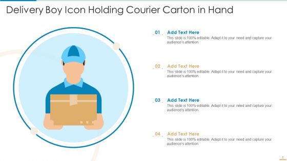 Carton Icon Ppt PowerPoint Presentation Complete With Slides