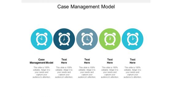 Case Management Model Ppt PowerPoint Presentation Professional Files Cpb