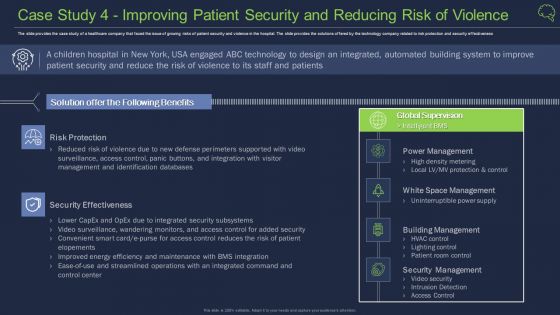 Case Study 4 Improving Patient Security And Reducing Risk Of Violence Guidelines PDF