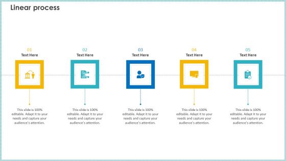 Case Study Become Market Leader Renewable Reliable Energy Linear Process Ppt PowerPoint Presentation Gallery Deck PDF