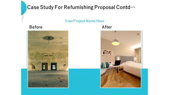 Case Study For Refurnishing Proposal Contd Ppt PowerPoint Presentation Infographic Template Mockup