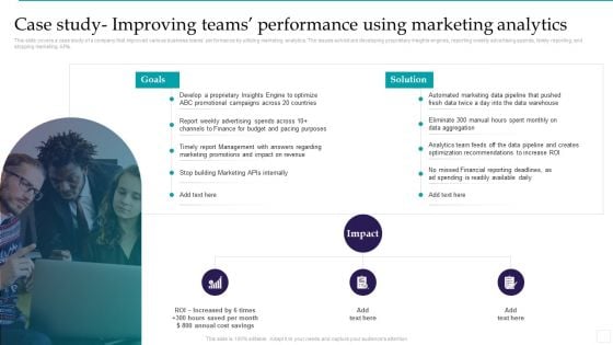 Case Study Improving Teams Performance Using Marketing Analytics Demonstration PDF