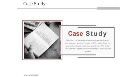 Case Study Ppt PowerPoint Presentation Show