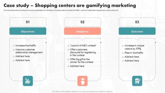 Case Study Shopping Centers Are Gamifying Marketing Ppt PowerPoint Presentation File Slides PDF Case Study Shopping Centers Are Gamifying Marketing Ppt PowerPoint Presentation File Slides PDF