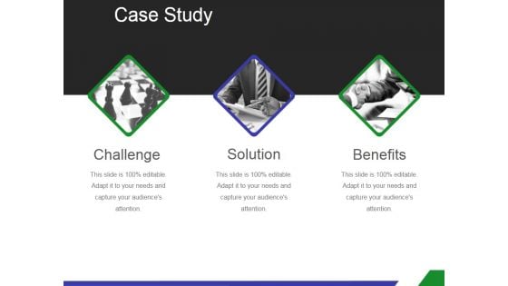 Case Study Template 1 Ppt PowerPoint Presentation Information