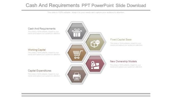 Cash And Requirements Ppt Powerpoint Slide Download