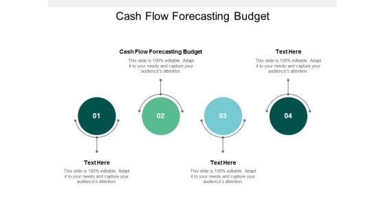 Cash Flow Forecasting Budget Ppt PowerPoint Presentation Pictures Inspiration Cpb