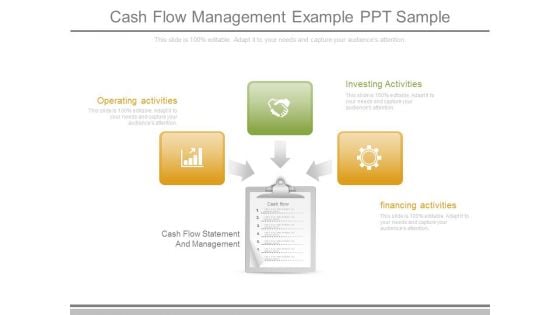 Cash Flow Management Example Ppt Sample