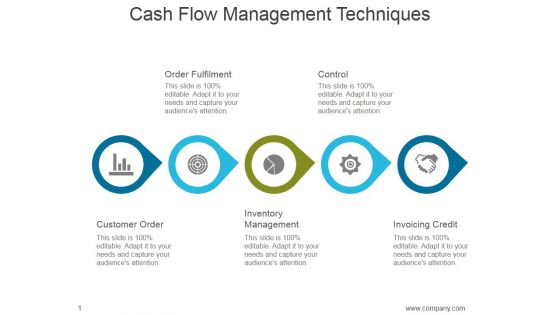 Cash Flow Management Techniques Ppt PowerPoint Presentation Inspiration