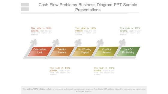 Cash Flow Problems Business Diagram Ppt Sample Presentations