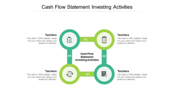 Cash Flow Statement Investing Activities Ppt PowerPoint Presentation Gallery Tips Cpb