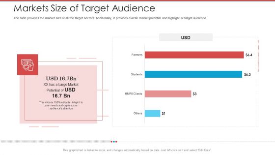 Cash Market Investor Deck Markets Size Of Target Audience Ppt Summary Grid PDF