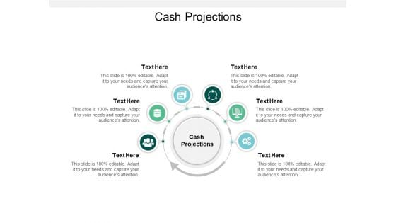 Cash Projections Ppt PowerPoint Presentation Outline Aids Cpb