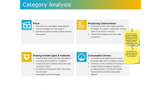 Category Analysis Ppt PowerPoint Presentation Icon Smartart