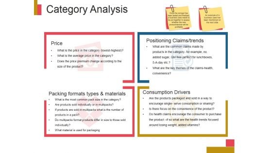 Category Analysis Ppt PowerPoint Presentation Topics