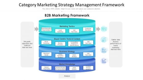 Category Marketing Strategy Management Framework Ppt PowerPoint Presentation Visual Aids Example 2015 PDF