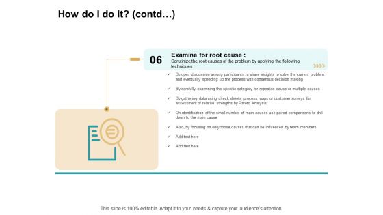 Cause And Effect For Business Problem Solution How Do I Do It Contd Gathering Background PDF Cause And Effect For Business Problem Solution How Do I Do It Contd Gathering Background PDF