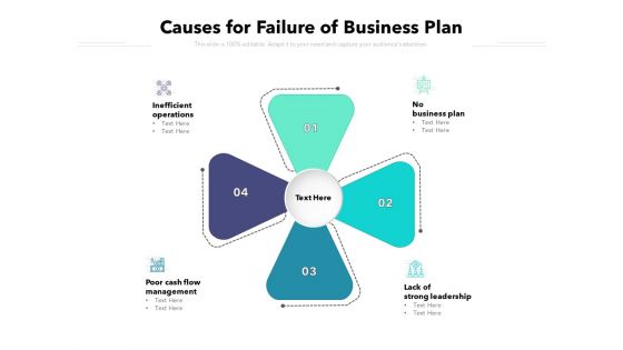 Causes For Failure Of Business Plan Ppt PowerPoint Presentation Icon Files PDF