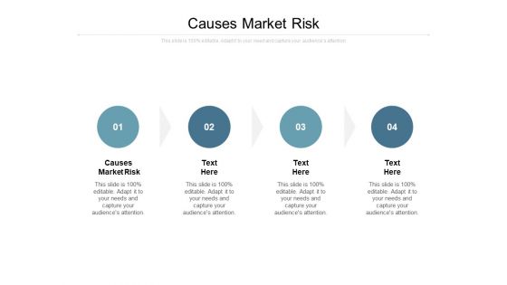 Causes Market Risk Ppt PowerPoint Presentation Professional Example Topics