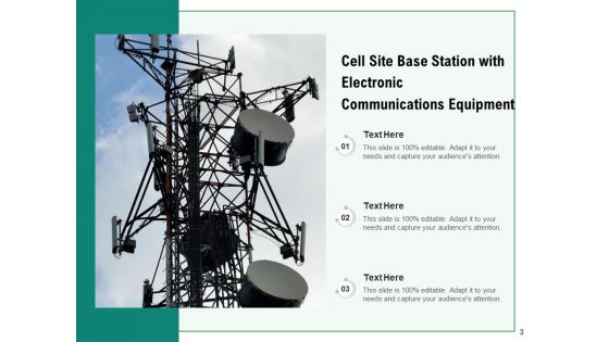Cellular Base Station Communications Equipment Ppt PowerPoint Presentation Complete Deck