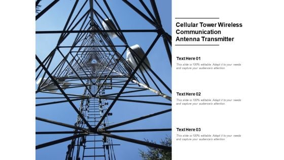 Cellular Tower Wireless Communication Antenna Transmitter Ppt PowerPoint Presentation Infographic Template Grid