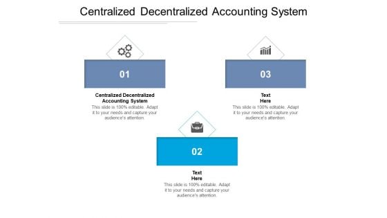 Centralized Decentralized Accounting System Ppt PowerPoint Presentation Infographic Template Background Cpb Pdf