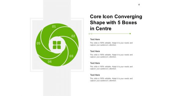 Centre Icon Gear Target Ppt PowerPoint Presentation Complete Deck