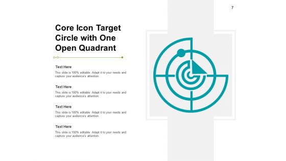 Centre Icon Gear Target Ppt PowerPoint Presentation Complete Deck