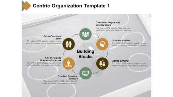 Centric Organization Building Blocks Ppt PowerPoint Presentation Ideas Guidelines