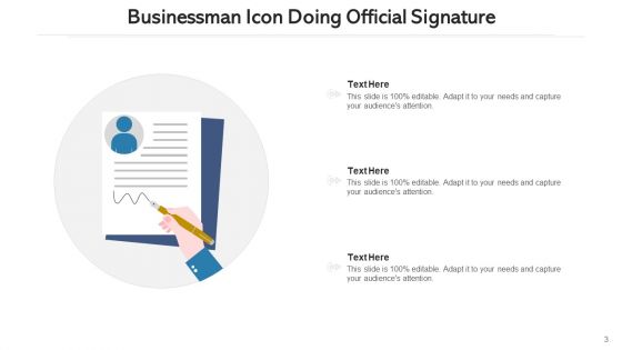 Ceremonial Icon Executive Announcement Ppt PowerPoint Presentation Complete Deck With Slides