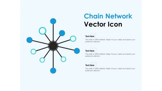 Chain Network Vector Icon Ppt PowerPoint Presentation Show Smartart