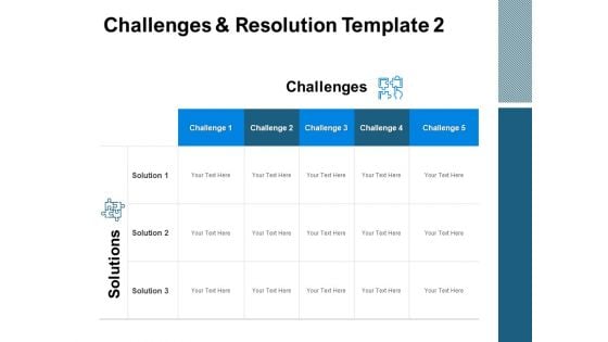 Challenges And Resolution Solution Ppt PowerPoint Presentation Infographics Pictures