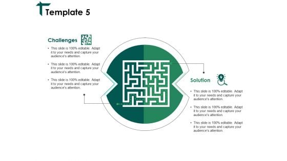 Challenges And Solutions Template 5 Ppt PowerPoint Presentation Pictures Tips