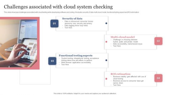 Challenges Associated With Cloud System Checking Slides PDF